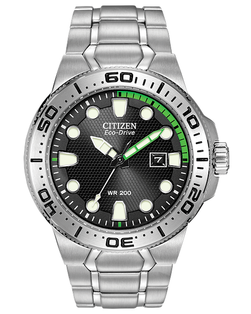 Citizen eco drive scuba fin sales